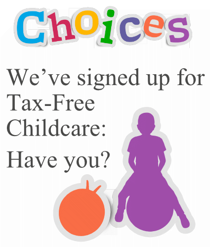 We've signed up for tax-free childcare: have you?